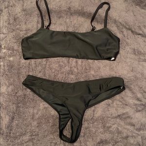 Black two piece